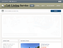 Tablet Screenshot of coltland.com